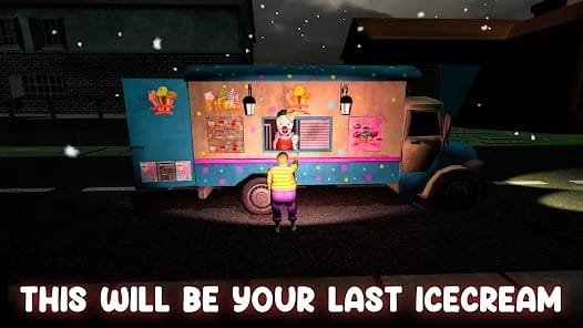 Evil Ice Cream Man Ice Scream MOD APK 1.0.9 (No Ads) Android