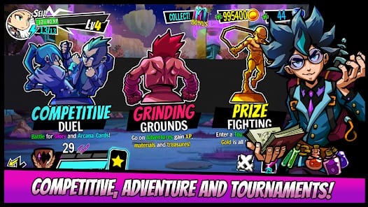 Fighters of Fate Card Duel MOD APK 202311140 (Free Skin Color Free Style) Android