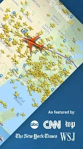 Flightradar24 Flight Tracker MOD APK 8.18.7 (Premium Unlocked) Android