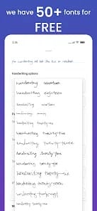 Handwriter text to assignment MOD APK 1.7.3 (Premium Unlocked) Android