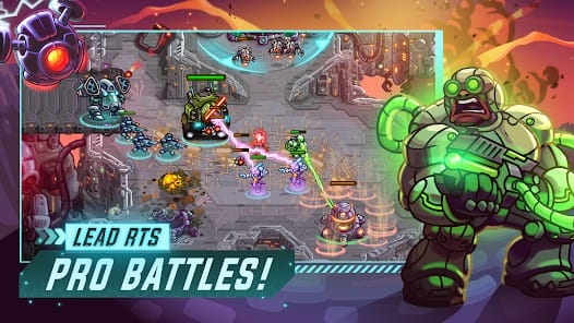 Iron Marines Strategy Game MOD APK 1.8.3 (Unlimited Money) Android