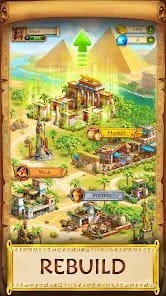 Jewels of Egypt Match 3 Puzzle MOD APK 1.46.4600 (Unlimited Money) Android