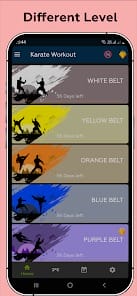 Karate Workout At Home MOD APK 1.0.25 (Premium Unlocked) Android