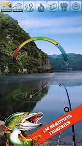 Lets Fish Fishing Simulator MOD APK 6.3.7 (Instant Fishing Fishing Line Never Breaks) Android