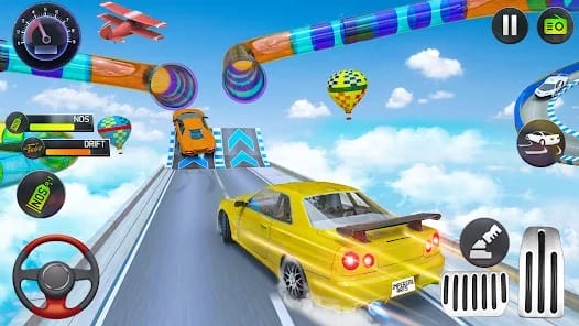 Mega Ramp Car Stunts Race Game MOD APK 3.01 (Unlimited Money) Android