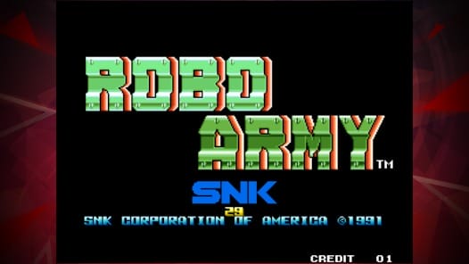 ROBO ARMY ACA NEOGEO APK 1.00 (Full Game) Android