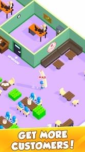 Restaurant Tycoon Donut Games MOD APK 0.3 (Unlimited Money) Android