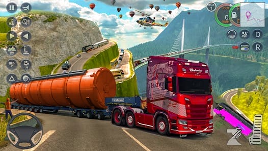 Silkroad Truck Simulator Euro MOD APK 2.76 (Unlimited Money) Android