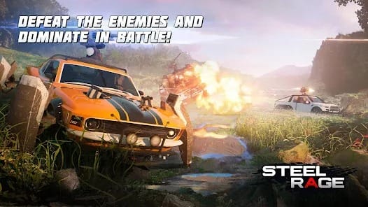 Steel Rage Mech Cars PvP War MOD APK 0.182 (Unlimited Ammo Free Rewards) Android