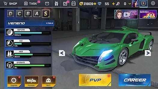Street Racing HD MOD APK 6.4.6 (Free Purchases) Android