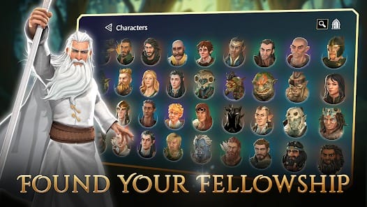 The Lord of the Rings Heroes MODD APK 1.7.1.1451107 (God Mode One Hit) Android