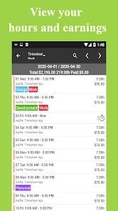 Timesheet Work Hours Tracker MOD APK 13.2.6 (Premium Unlocked) Android