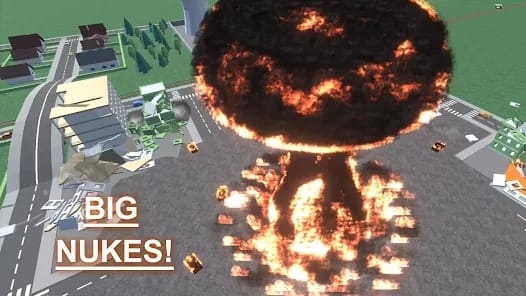 Total City Smash Nuclear War MOD APK 0.1.7 (Unlimited Money) Android