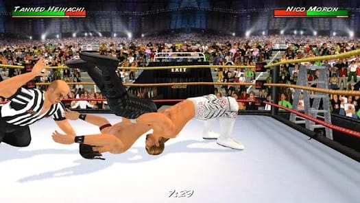 Wrestling Revolution 3D MOD APK 1.720.32 (Pro version Unlocked) Android