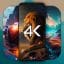 خلفيات 4K مبدل تلقائي MOD APK 4.1.8 (مفتوح بريميوم) أندرويد
