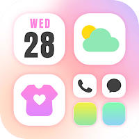Themepack App Icons Widgets MOD APK 1.0.0.1577 (بريميوم مفتوح) أندرويد screenshot