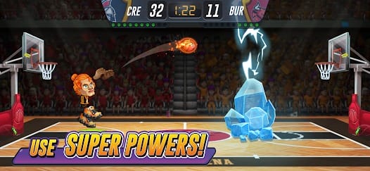 Basketball Arena Online Game MOD APK 1.105.5 (Mega Basket Freeze Opponent Speed) Android