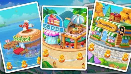 Cooking Land Master Chef MOD APK 1.2.5 (High Tips Rewards) Android