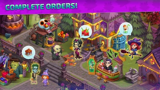 Halloween Farm Monster Family MOD APK 2.15 (Unlimited Money) Android