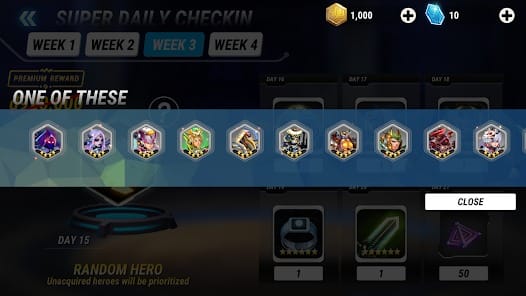 Heroes Infinity Premium MOD APK 1.37.8 (Unlimited Money) Android