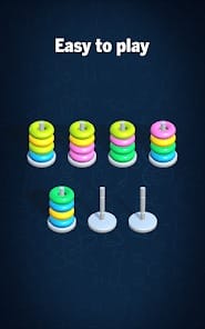 Hoop Sort Puzzle Color Ring MOD APK 1.1.9 (Free Rewards) Android