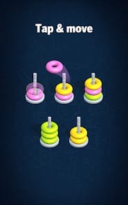 Hoop Sort Puzzle Color Ring MOD APK 1.1.9 (Free Rewards) Android