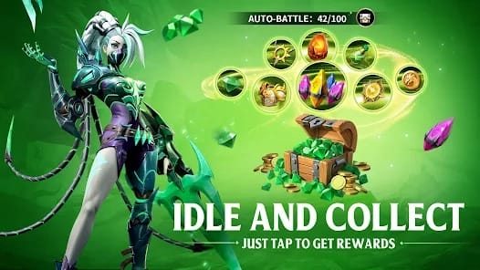 Infinite Magicraid MOD APK 1.39.0 (Menu Speed Battle) Android