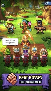 Knights of Pen and Paper 3 MOD APK 1.03.1 (Damage Defense Multiplier God Mode) Android