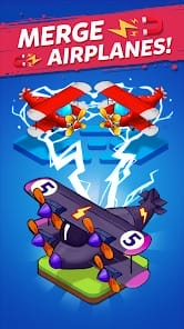 Merge AirPlane Plane Merger MOD APK 2.37.01 (Unlimited Money) Android