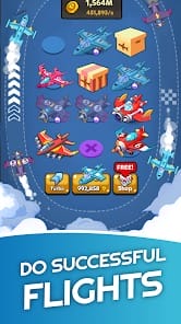 Merge Airplane 2 Plane Merger MOD APK 2.37.02 (Unlimited Money) Android