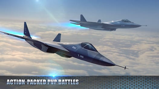 Modern Warplanes PvP Warfare MOD APK 1.20.2 (Unlimited Bullet Premium Bonus) Android
