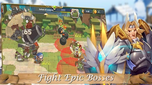 Monster Knights Action RPG MOD APK 0.9.10 (High Damage) Android