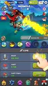 Monster Slayer Idle RPG Games MOD APK 1.6.17 (Unlimited Currency Menu) Android
