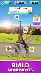 Monument Master Match 3 Games MOD APK 1.5.3 (Free Shopping) Android