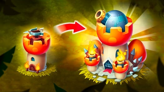 Mushroom Wars 2 RTS Strategy MOD APK 2024.1.1 (Unlimited Energy High Speed) Android