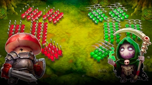 Mushroom Wars 2 RTS Strategy MOD APK 2024.1.1 (Unlimited Energy High Speed) Android