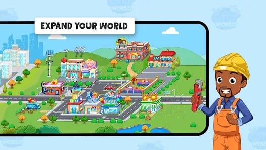 My Town World Mega Doll City MOD APK 1.0.53 (Unlocked All Content) Android