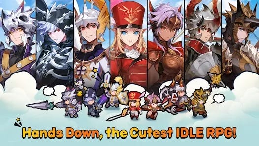Seven Knights Idle Adventure MOD APK 1.07.01 (Damage Defense Always Critical Hit) Android