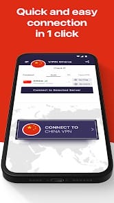 VPN China get Chinese IP MOD APK 1.98 (Premium Unlocked) Android