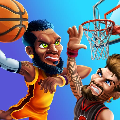 Basketball Arena Online Game MOD APK 1.105.5 (Mega Basket Freeze Opponent Speed) Android icon