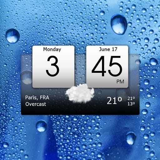 Digital Clock World Weather MOD APK 6.40.0 (Premium Unlocked) Android screenshot
