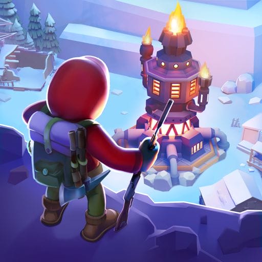 Frost Land Survival MOD APK 1.30.8 (Unlimited Money Fast Build) Android icon
