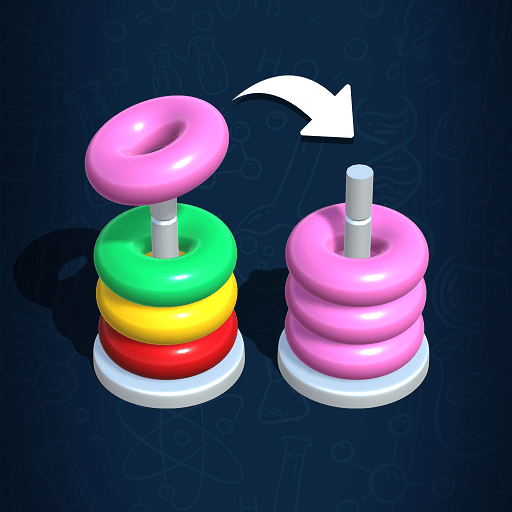 Hoop Sort Puzzle Color Ring MOD APK 1.1.9 (Free Rewards) Android icon