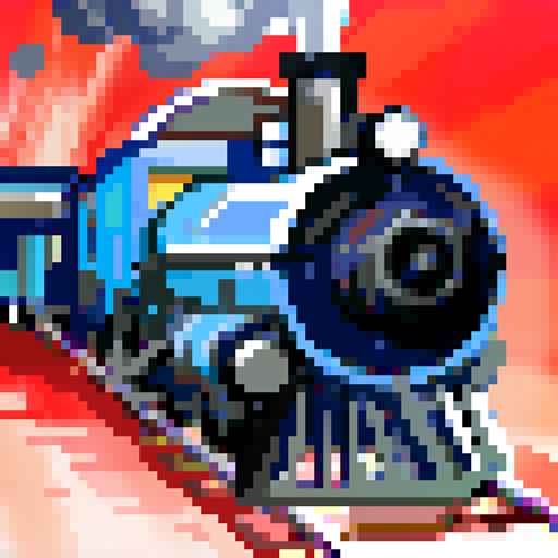 Tiny Rails Train Tycoon 2023 MOD APK 2.10.16 (Unlimited Money) Android icon