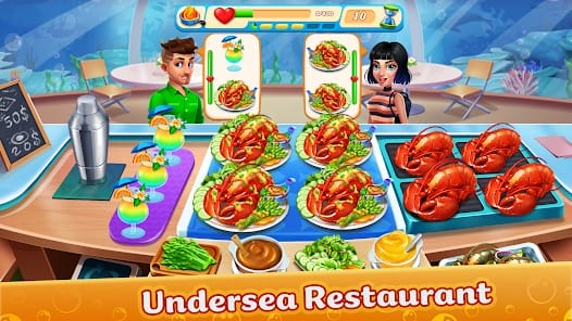 Cooking Aquarium A Star Chef MOD APK 1.0.3 (Unlimited Money) Android