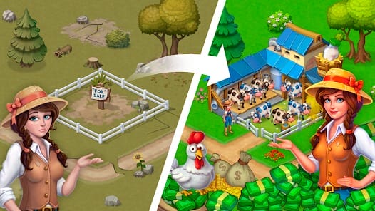 Idle Farmer Mine Game MOD APK 3.2.19 (Unlimited Money Ribbons) Android