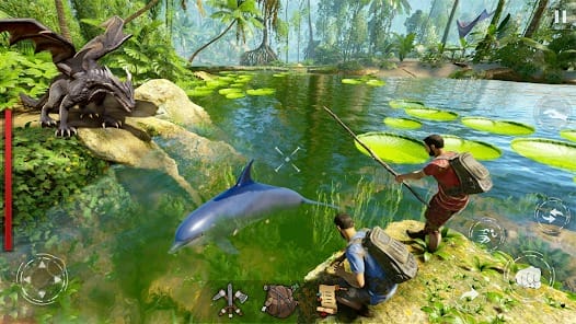 Island Survival Games Offline MOD APK 1.49 (Health No Hungry Thirst Speed) Android