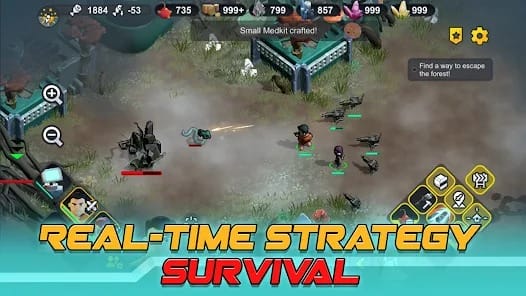 Strange World RTS Survival MOD APK 1.0.22 (Menu Money Speed) Android