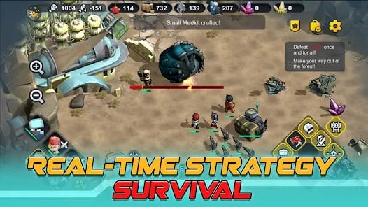 Strange World RTS Survival MOD APK 1.0.22 (Menu Money Speed) Android