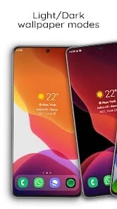 iWALL iOS Blur Dock Bar MOD APK 2.08 (Premium Unlocked) Android